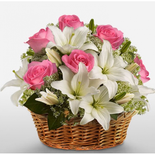 Sentimental Surprise Arrangement Basket