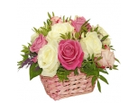 Lovely Ballerina - 12 Stems Basket