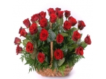 Cheerful Wishes - 24 Stems Basket