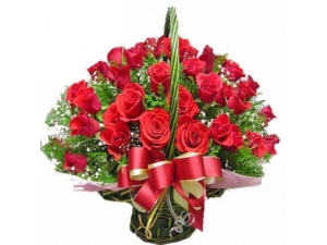 Deep Emotions - 36 Stems Basket