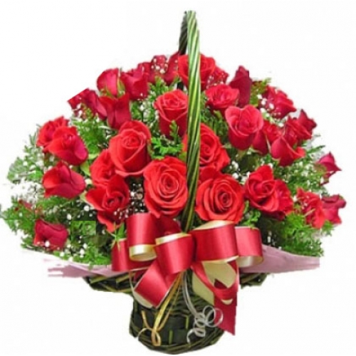 Deep Emotions - 36 Stems Basket