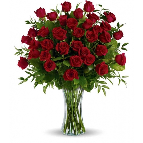 Truly Impressive - 36 Stems In Vase