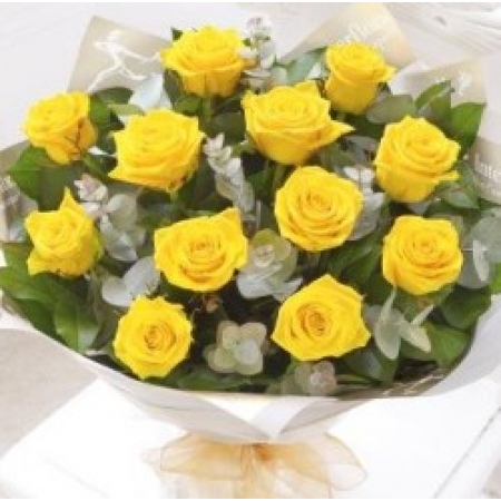 Heavenly Rose - 12 Stems Bouquet