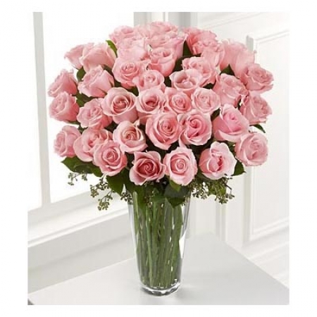 Pink Princess - 36 Stems In Vase