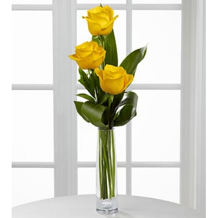 Brighten Up - 3 Stems Vase