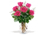 Fancy Half Dozen - 6 Stems In Vase