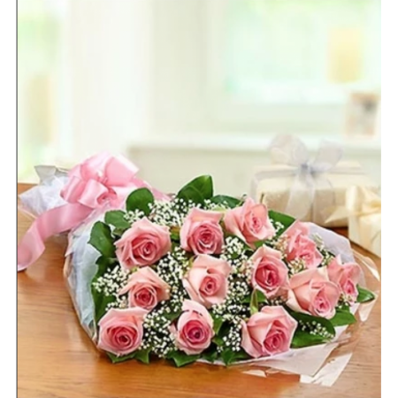 Wonderful Pink - 12 Stems Bouquet