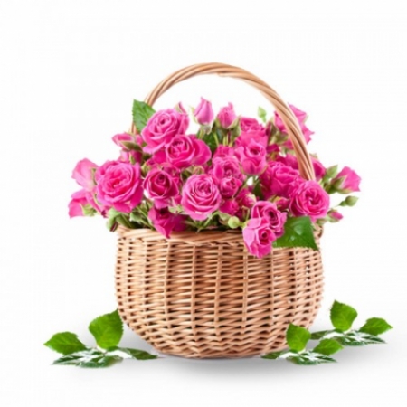 Pink Princess - 36 Stems In Basket