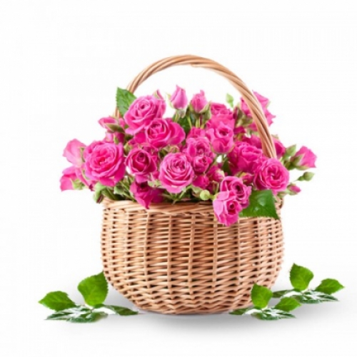 Pink Princess - 36 Stems In Basket