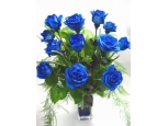 Blue by You - 12 Stems In Vase