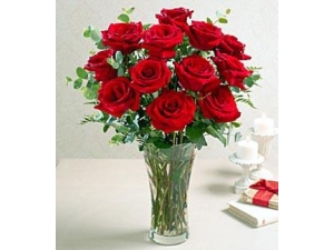 Fresh and Gorgeous - 12 Stems Vase