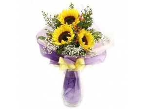 Smiling Sun - 3 Stems