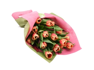 Orange Tulips - 15 Stems