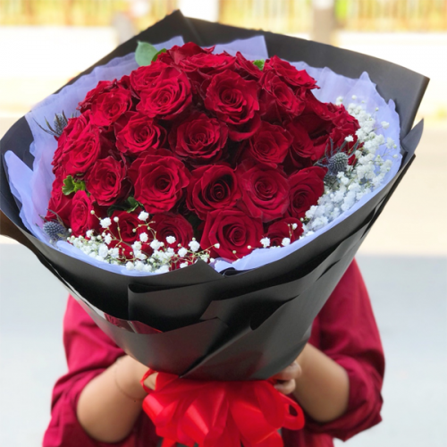 24 Red Roses Bouquet