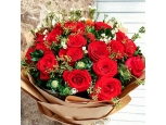24 Red Roses Bouquet