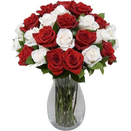 Fairy Tale Romance - 24 Stems Vase