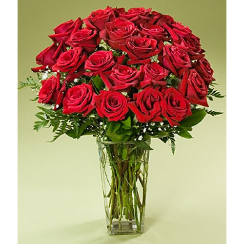 Ruby Roses - 36 Stems Vase