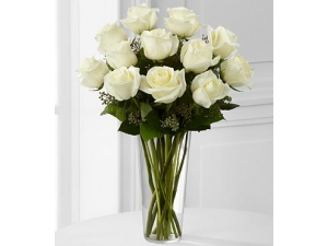 Charming Bloom -12 Stems Vase