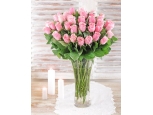 Perfect Pink 36 Stems in Vase