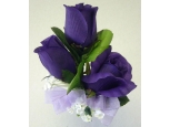 Popping Purple - 3 Stems Vase