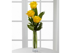 Brighten Up - 3 Stems Vase