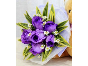 Purple Reign - 6 Stems Bouquet