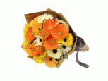 Sunshine Gerbera - 30 Stems Bouquet