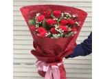 12 Red Roses Bouquet