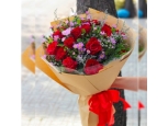 12 Red Roses Bouquet
