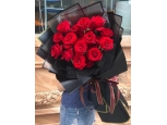 12 Red Roses Bouquet