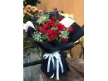 12 Red Roses Bouquet