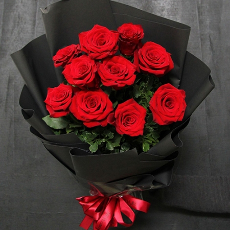 12 Red Roses Bouquet